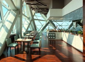 ANDAZ CAPITAL GATE ABU DHABI Restaurant