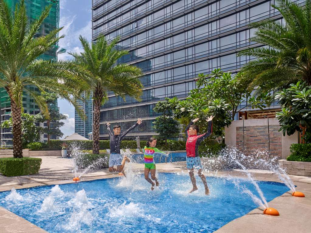 Shangri-La at the Fort Manila Kids' pool area on Level 8 located outside Samba Restaurant