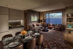 Shangri-La Hotel Colombo Two Bedroom Apartment Living Area