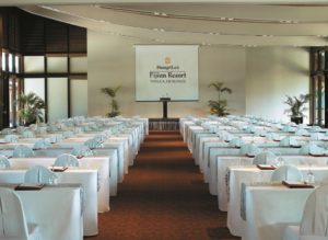 Shangri Las Fijian Resort and Spa Yanuca Davui Event Center - Classroom Setup