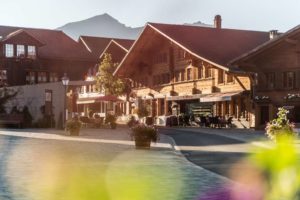 The Alpina Gstaad Exterior view