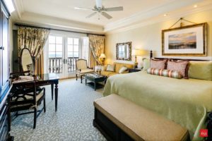 The Sanctuary at Kiawah Island Golf Resort Spacious Ocean View guestroom with one king bed