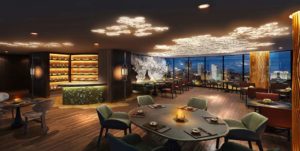 ANDAZ DUBAI THE PALM Rendering of Restaurant