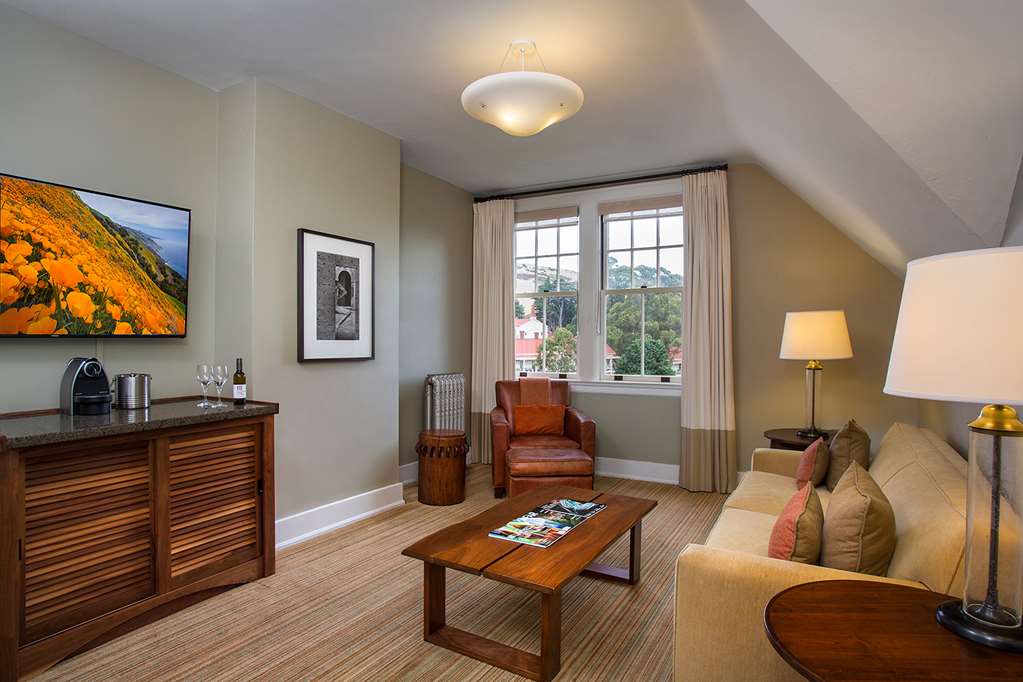 Cavallo Point Sausalito Historic Loft Sitting Room