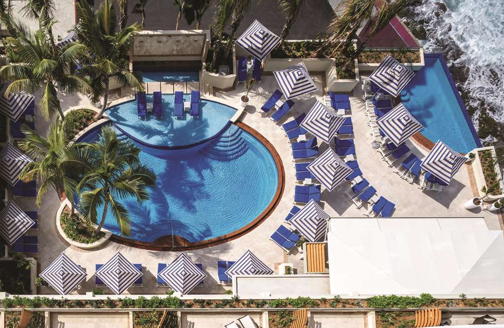 Condado Vanderbilt Hotel Pool Aerial View