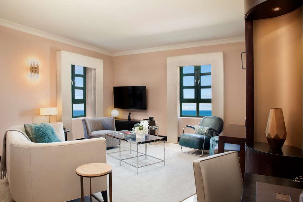 Condado Vanderbilt Hotel Ambassador Suite Living Room