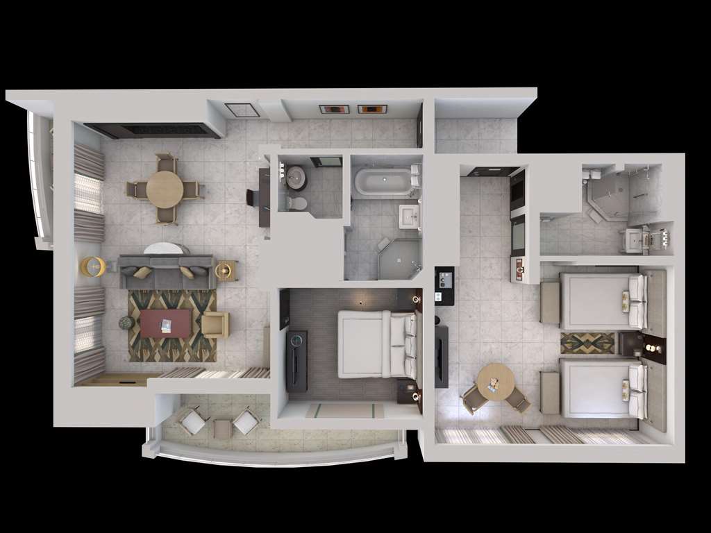 Condado Vanderbilt Hotel Commodore Two Bedroom Suite