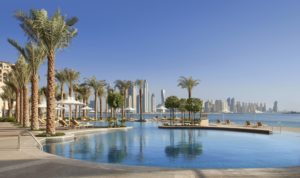 Fairmont The Palm Dubai Pool view