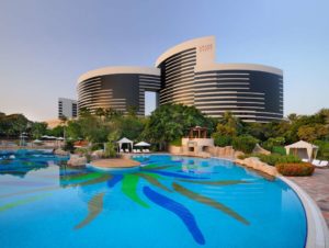 GRAND HYATT DUBAI Pool view