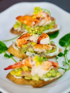 GRAND HYATT VAIL EGEGH P Gessner Lobster Crostini
