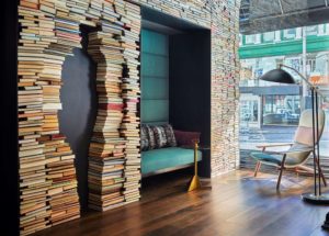 Hotel Emblem San Francisco Lobby Book Cut Out