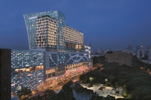 Hotel Jen Orchardgateway Singapore Façades Night