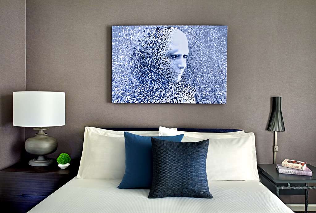 Hotel Zelos San Francisco Bedroom in the Superior King Guestroom