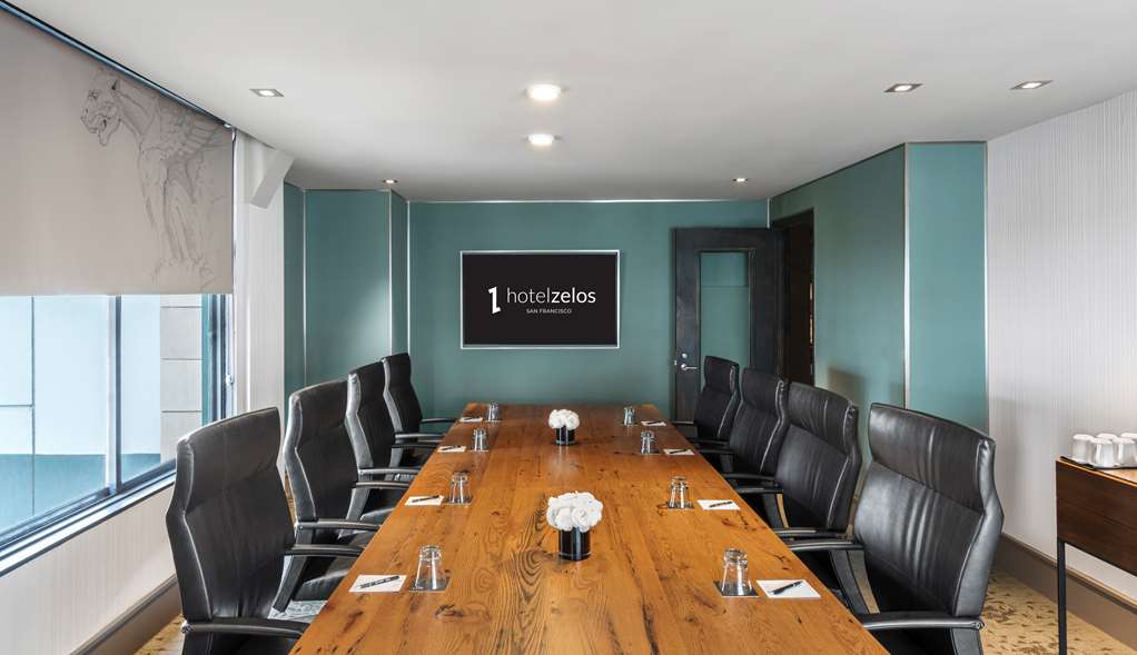 Hotel Zelos San Francisco Rickhouse Boardroom