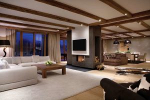 Kempinski Hotel Das Tirol Jochberg Kitzbuehel Alps Penthouse Suite Living Room
