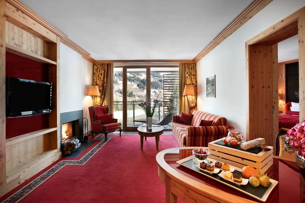 Kempinski Hotel Das Tirol Jochberg Kitzbuehel Alps Family Suite Living Room