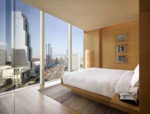 PARK HYATT SEOUL SELPH Bedroom Suite in daylight