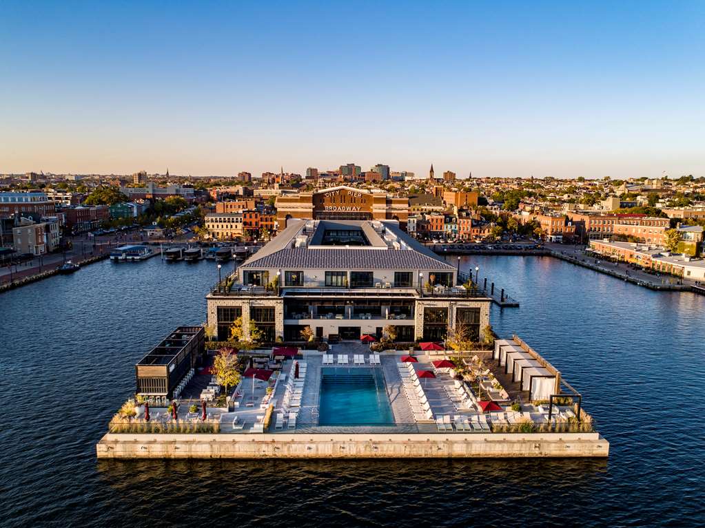 Sagamore Pendry Baltimore SPB Architectural Exterior Pier End