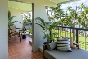 Shangri Las Fijian Resort and Spa Yanuca reef suite balcony