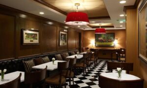 The American Club Lobby view