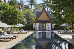 Amanpuri Amanpuri, Thailand - Accommodation, Villa 13, 3-Bedroom Garden Villa, Sun Loungers, Pool