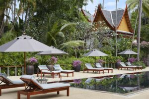 Amanpuri Amanpuri, Thailand - Accommodation, Villa 4, 4-Bedroom Garden Villa, Sun Loungers, Pool