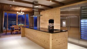 Kempinski Hotel Das Tirol Jochberg Kitzbuehel Alps Penthouse Suite Kitchen