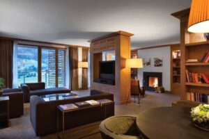 Kempinski Hotel Das Tirol Jochberg Kitzbuehel Alps Jochberg Suite Living Room