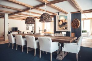 Kempinski Hotel Das Tirol Jochberg Kitzbuehel Alps Penthouse Suite Living Room