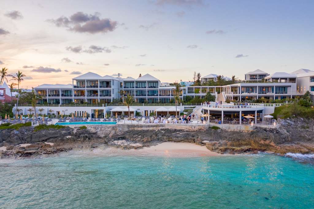 The Loren at Pink Beach Garden and Gun Aerial  HDR