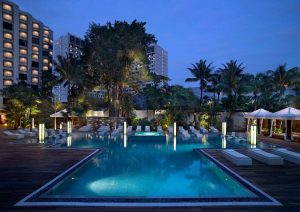 GRAND HYATT SINGAPORE Pool view