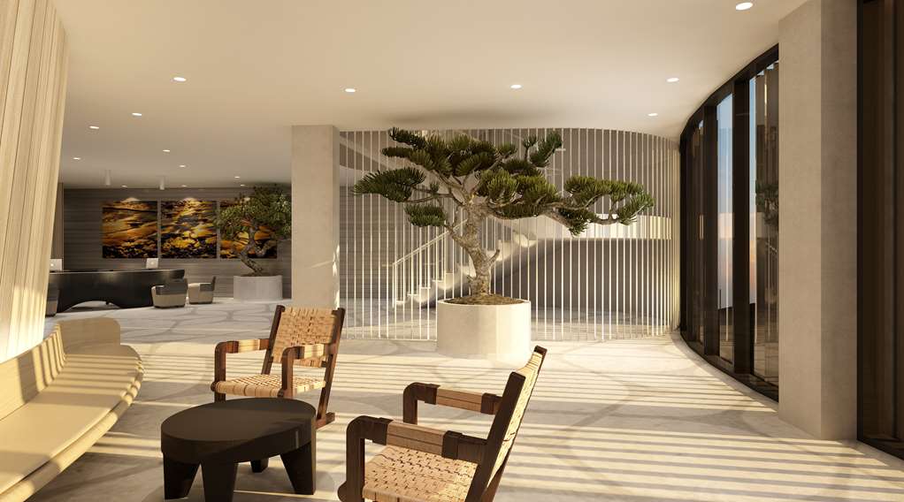ALILA MAREA BEACH RESORT ENCINITAS Rendering of lobby.