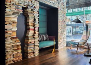 Hotel Emblem San Francisco, a Viceroy Urban Retreat Lobby Book Cut Out