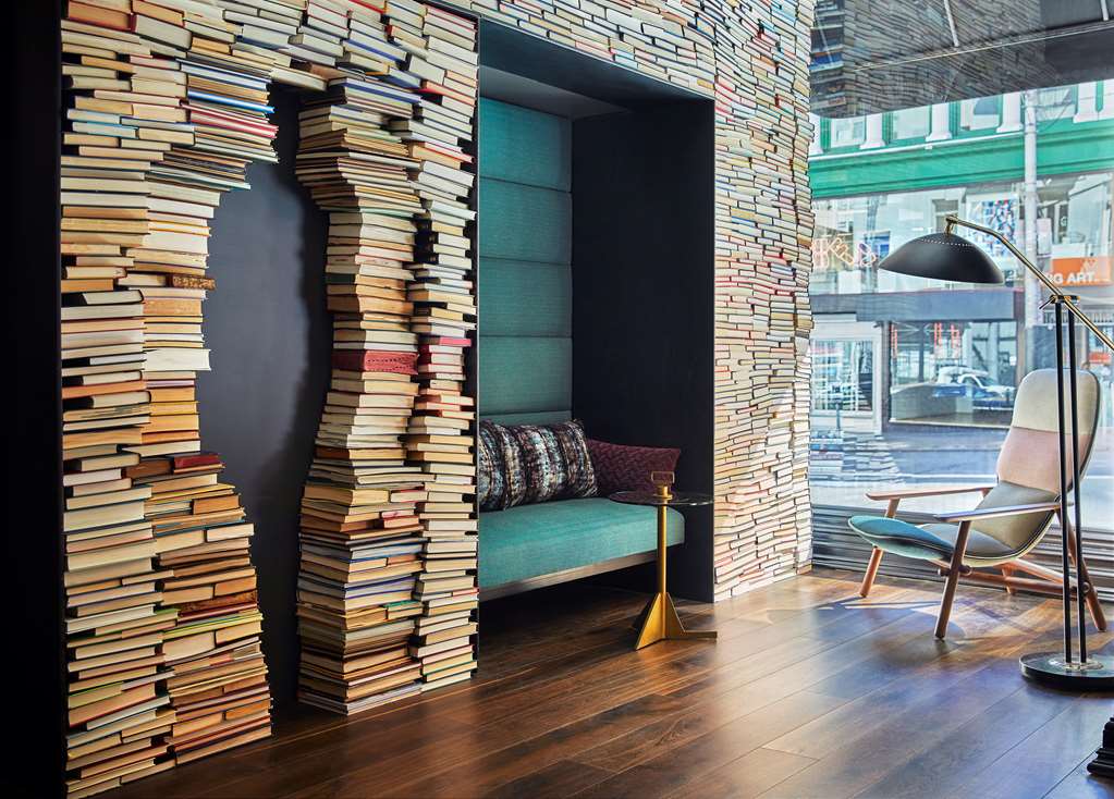 Hotel Emblem San Francisco, a Viceroy Urban Retreat Lobby Book Cut Out