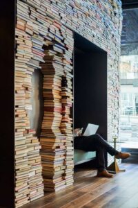 Hotel Emblem San Francisco, a Viceroy Urban Retreat Lobby Book Cut Out